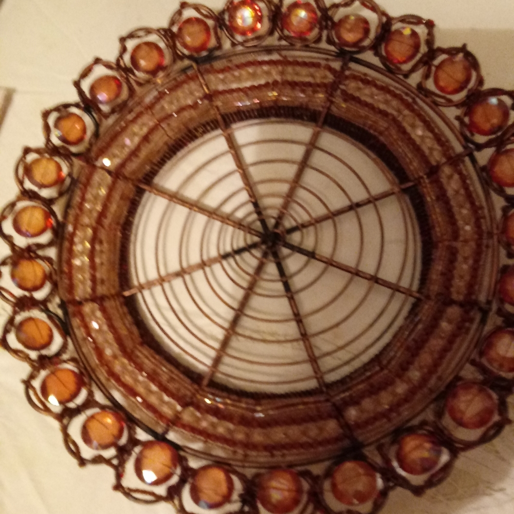 BOHO style Handcrafted wall bowl piece